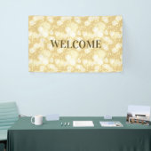 Elegantes Champagne Bubbles Banner (Messeveranstaltung)