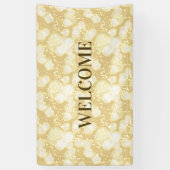 Elegantes Champagne Bubbles Banner (Vertikal)