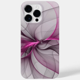 Elegantes Chaos Moderne Abstrakte Pinke Fraktal-Ku Case-Mate iPhone 14 Pro Max Hülle