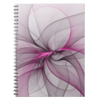 Elegantes Chaos moderne abstrakte rosa Fraktalkuns