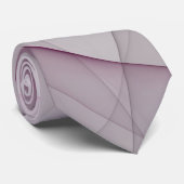 Elegantes Chaos Modernes Abstraktes Rosa Fraktal K Krawatte (Gerollt)