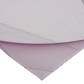 Elegantes Chaos Modernes Abstraktes Rosa Fraktal K Kurzer Tischläufer (Ecke)