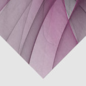 Elegantes Chaos Modernes Abstraktes Rosa Fraktal K Seidenpapier (Detail)