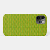 Elegantes Chartreuse-Grün-Blumenmuster Case-Mate iPhone Hülle (Rückseite (Horizontal))