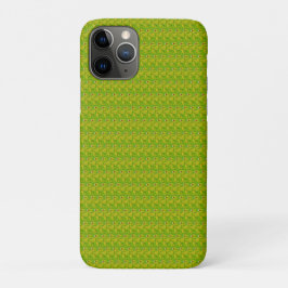 Elegantes Chartreuse-Grün-Blumenmuster Case-Mate iPhone Hülle