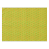 Elegantes chartreuse-grünes Blumenmuster Tischdecke (Vorderseite (Horizontal))
