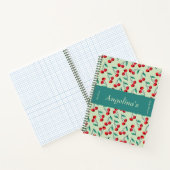 Elegantes Cherry Baby Shower Gift List-Notebook Notizblock (Innenseite)