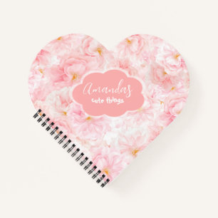 Elegantes Cherry-Blossom-Muster Notizblock