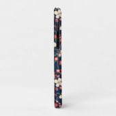 Elegantes Cherry Blossom Nahtloses Muster (10) Case-Mate iPhone Hülle (Hinten/Links)