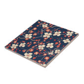 Elegantes Cherry Blossom Nahtloses Muster (10) Fliese (Seite)