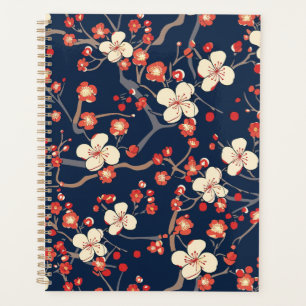 Elegantes Cherry Blossom Nahtloses Muster (10) Planer