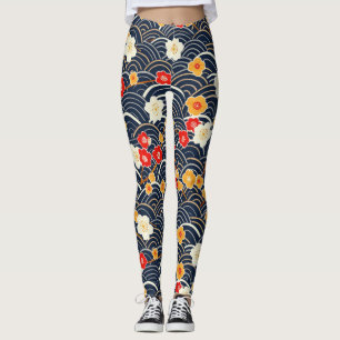 Elegantes Cherry Blossom Nahtloses Muster (12) Leggings