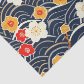 Elegantes Cherry Blossom Nahtloses Muster (12) Seidenpapier (Detail)