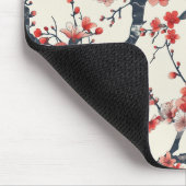Elegantes Cherry Blossom Nahtloses Muster (13) Mousepad (Ecke)