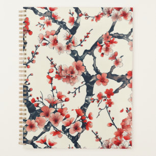 Elegantes Cherry Blossom Nahtloses Muster (13) Planer