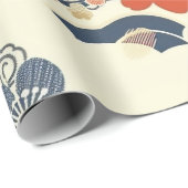 Elegantes Cherry Blossom Nahtloses Muster (14) Geschenkpapier (Rolleneckpunkt)