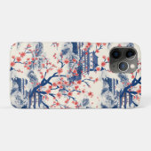 Elegantes Cherry Blossom Nahtloses Muster (15) Case-Mate iPhone Hülle (Rückseite (Horizontal))