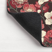 Elegantes Cherry Blossom Nahtloses Muster (16) Mousepad (Ecke)