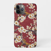 Elegantes Cherry Blossom Nahtloses Muster (17) Case-Mate iPhone Hülle (Rückseite)