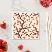 Elegantes Cherry Blossom Nahtloses Muster (1) Serviette (Beispiel)