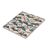 Elegantes Cherry Blossom Nahtloses Muster (2) Fliese (Seite)