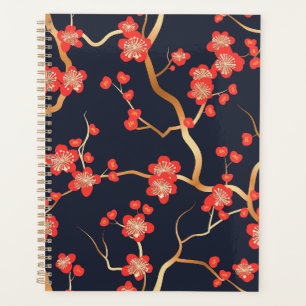 Elegantes Cherry Blossom Nahtloses Muster (3) Planer