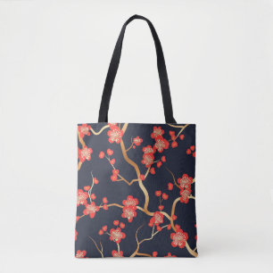 Elegantes Cherry Blossom Nahtloses Muster (3) Tasche
