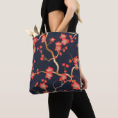 Elegantes Cherry Blossom Nahtloses Muster (3) Tasche (Von Nahem)