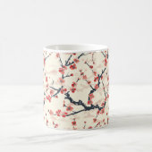 Elegantes Cherry Blossom Nahtloses Muster (5) Kaffeetasse (Mittel)