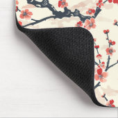 Elegantes Cherry Blossom Nahtloses Muster (5) Mousepad (Ecke)