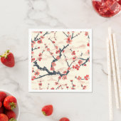 Elegantes Cherry Blossom Nahtloses Muster (5) Serviette (Beispiel)