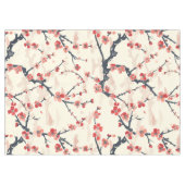 Elegantes Cherry Blossom Nahtloses Muster (5) Tischdecke (Vorderseite (Horizontal))