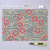 Elegantes Cherry Blossom Nahtloses Muster (8) Seidenpapier (Handwerk)