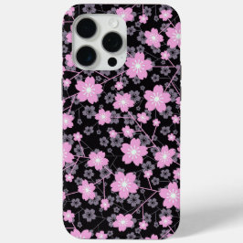 Elegantes Cherry Blossom niedlich rosa Blumenmuste Case-Mate iPhone Hülle