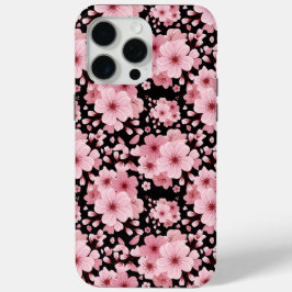 Elegantes Cherry Blossom niedlich rosa Blumenmuste Case-Mate iPhone Hülle