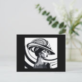 ELEGANTES CHIC #2 POSTKARTE (Stehend Vorderseite)