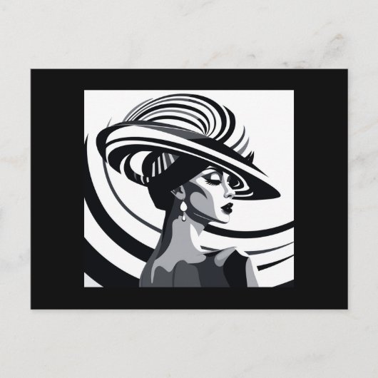 ELEGANTES CHIC #2 POSTKARTE (Vorderseite)