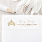 Elegantes Chic Gold Crown Script (Insitu)