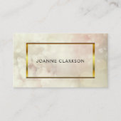 Elegantes Chic-Muster professionelle Visitenkarte (Vorderseite)