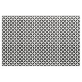 Elegantes Chic Schwarz-weiß Retro Mod Circles-Must Stoff (Yard (91,4 cm))