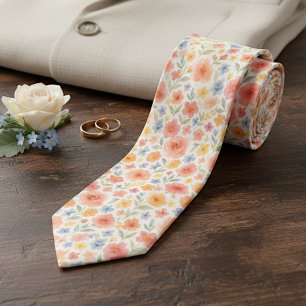 Elegantes, chices Blumenkunstmuster Krawatte