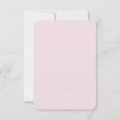 elegantes ChRISTENENING- oder BAPTISM-Goldkreuz Einladung (Rückseite)