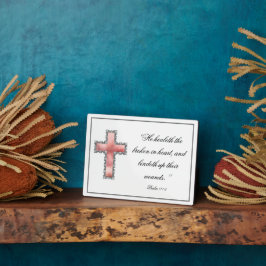 Elegantes Christliches Beileid Gedenkstätte Plaque Fotoplatte