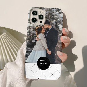 Elegantes Circle Monogramm Case-Mate iPhone Hülle