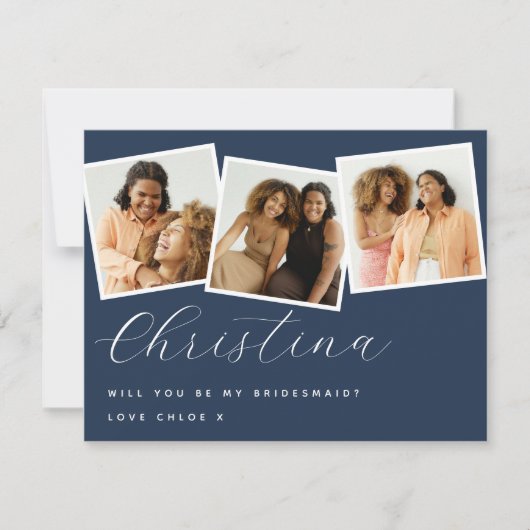 Elegantes Classic 3 Foto werden Sie mein? (Vorderseite)