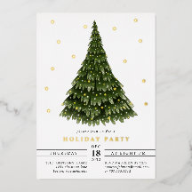 Elegantes Classic Foil Christmas Party