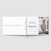 Elegantes Classic Memorial Foto Gast Book Gästebuch (Voll)