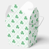 Elegantes Clover-Muster - Ausstieg von 2x2x2,75 Geschenkschachtel (Geöffnet)