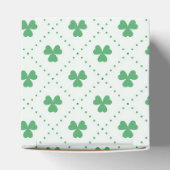 Elegantes Clover Pattern Herz 2x2x2 Geschenkschachtel (Oben)