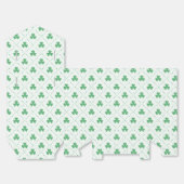 Elegantes Clover Pattern Zelt 4x2x5 Geschenkschachtel (Ungefaltet)